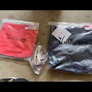 Thirty one purse with flap and strap